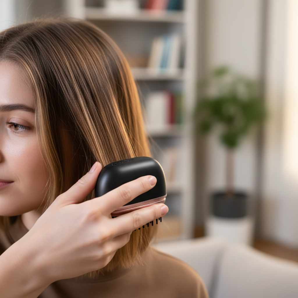 Lumière Cordless Mini Hair Straightening brush
